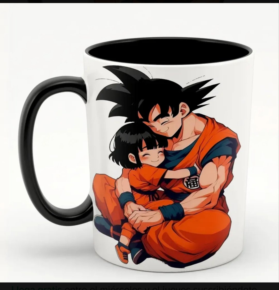 Taza sublimada dragón ball z 