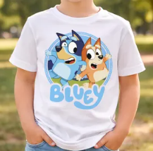 Playera Bluey kids Ch-M-G