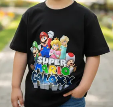 Playera Mario bros galaxy 