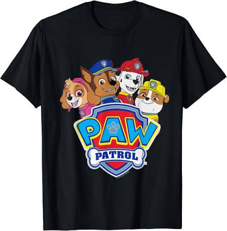 Playera PAW PATROL kids Ch-M-G