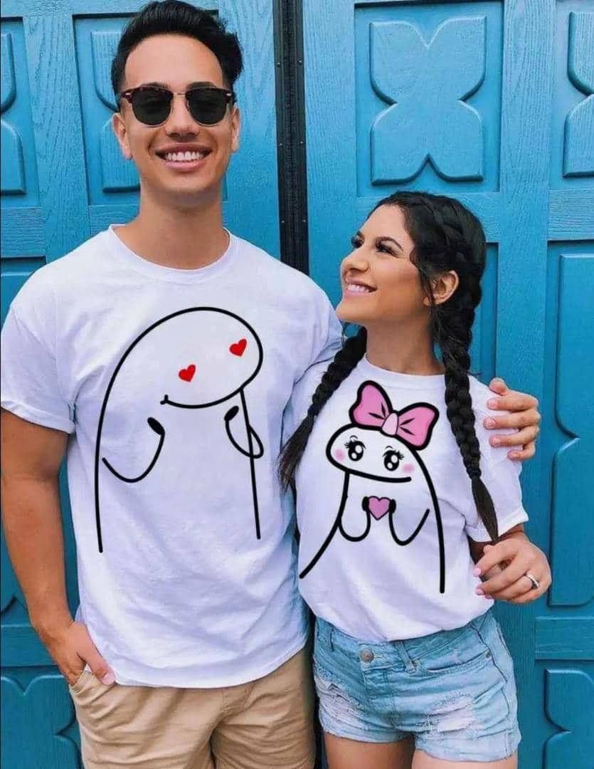 Playera parejas