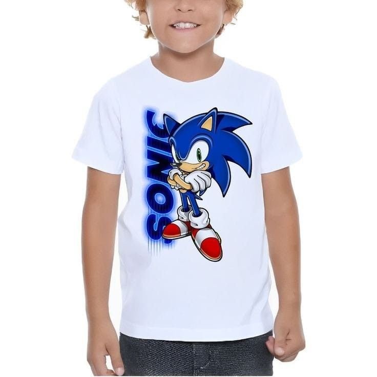 Playera Kids sonic
